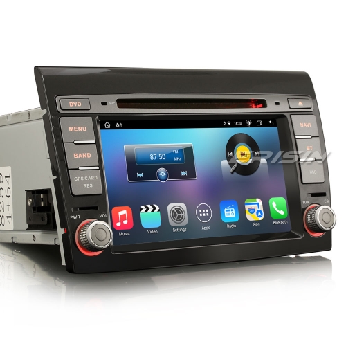 Android 11.0 8 Core 2+32G DVD Car Stereo FIAT BRAVO 2007-2014 DSP SWC OBD DAB+ 4G BT GPS 7" ES8671F