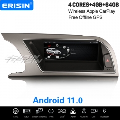 8,8" IPS 64GB Android 11.0 Autoradio Pour Audi A5 2009-2016 CarPlay&Android Auto DAB+ Navi Canbus TPMS DVR Bluetooth WiFi 4G ES3615A