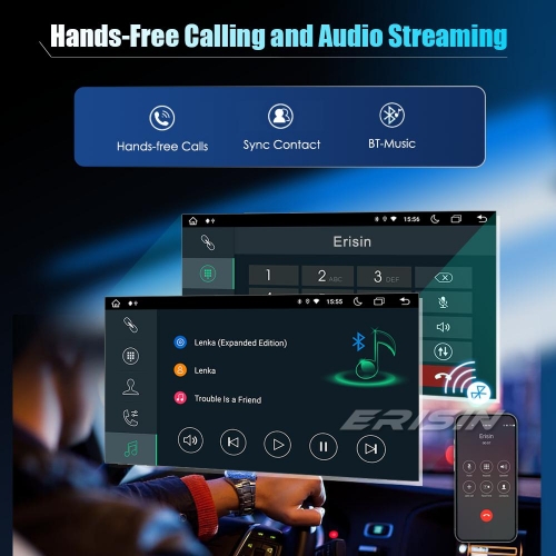 8-Cœur Android 12 IPS 4+64Go Autoradio pour Fiat Punto/Linea  CarPlay&Android Auto WiFi 4G OBD2 Bluetooth DVR Canbus SD TPMS DAB+ GPS  Navi 8-UI ES8923L