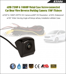 AHD 1080P Rear View Camera Reverse Guard Line 150° 2MP Resolution Night Vision Waterproof Fisheye RCA Erisin ES586