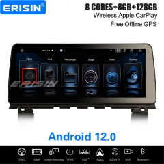 8,8 IPS 8-Cœur 64GB Android 12 Autoradio Pour BMW 5er E60/61/63