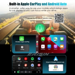 8-Cœurs Android 13.0 Autoradio 4Go+64Go Navi pour Renault Megane Ⅲ Fluence Apple CarPlay Android Auto WiFi CANBus Bluetooth TPMS OBD2 DAB+ ES8937M