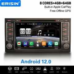 8-Core 4GB+64GB CarPlay Android 12.0 PX5 Car Stereo for VW T5 Multivan Touareg DVD DSP Bluetooth USB DAB+ OBD2 7