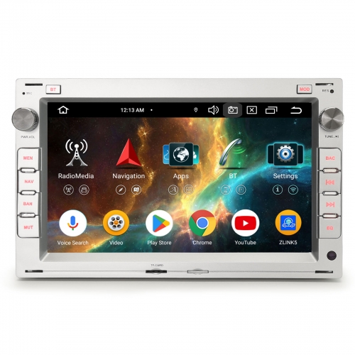 Erisin 8 Core 4+64GB Android 13 Car Stereo Navi for VW Polo Passat Golf 4 Jetta T4 T5 Skoda SEAT CarPlay Android Auto WiFi USB Bluetooth DAB+ ES5709VS