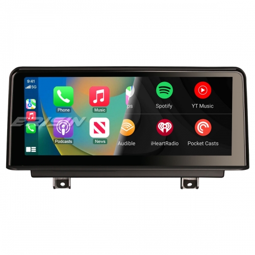 Erisin 10,25" 8-Cœur 64Go Android 13 DAB+ Autoradio Navi pour BMW F30 F31 F34 F32 F33 F36 F80 F82 NBT CarPlay Android Auto WiFi USB Bluetooth ES3830N