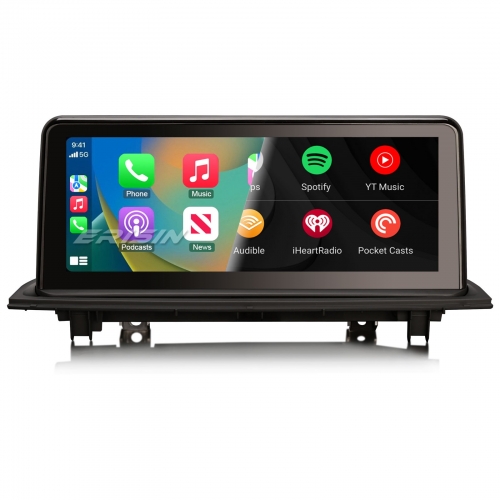 Erisin 10,25" 8-Cœurs 4Go+64Go Android 13 DAB+ Autoradio Navi pour BMW X1 F48 (2016-2017) NBT CarPlay Android Auto WiFi 4G USB Bluetooth 5.0 ES3848N