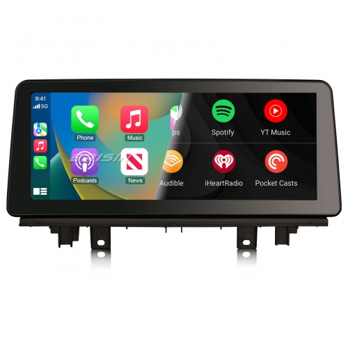 Erisin 12,3" 8-Cœurs 8Go+128Go Android 13.0 DAB+ Autoradio Navi pour BMW X1 F48 NBT 2016-2017 CarPlay Android Auto WiFi Bluetooth 5.0 DSP USB ES4648N