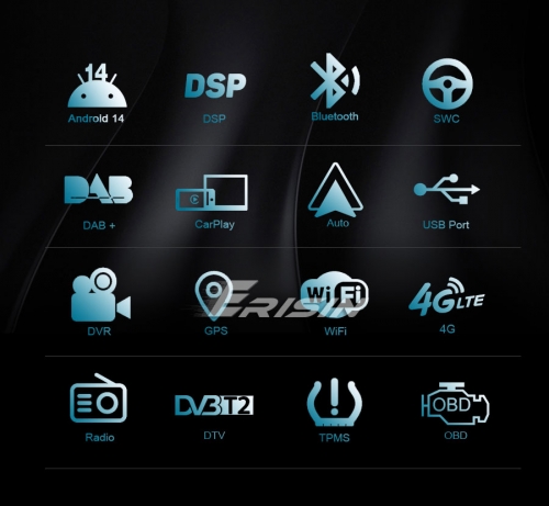 Hikity 2+64G Android Autoradio Carplay pour BMW E46 1999-2005, Écran Tactile de 9 Pouces Poste Radio Voiture avec Android Auto BT GPS EQ FM/RDS Caméra de Recul