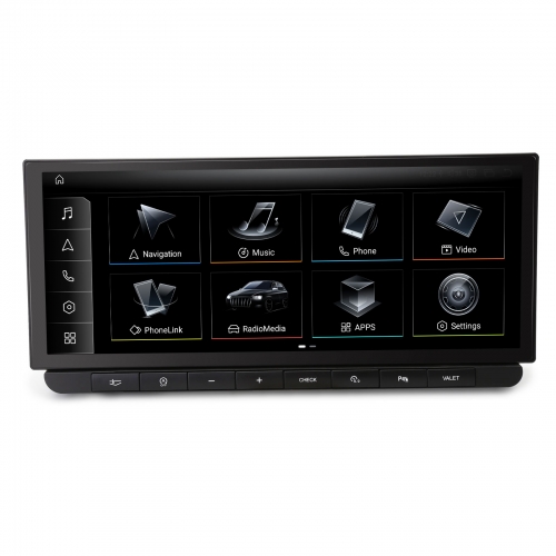 Erisin 12,3" IPS Qualcomm 8 Cœurs 8Go+128Go Android 14 Autoradio Navi pour Audi Q7 CarPlay Android Auto WiFi Bluetooth 5.1 USB 4G DSP MMI ES4777QL