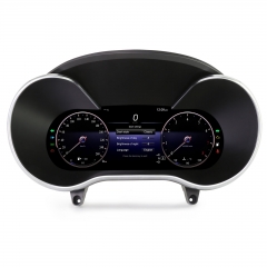 Erisin 12.3" LCD Display Dashboard Player Digital Gauge Cluster for Mercedes Benz C/GLC Class W205 X253 Plug & Play 5 Theme 1920x720 Linux ES48C50T