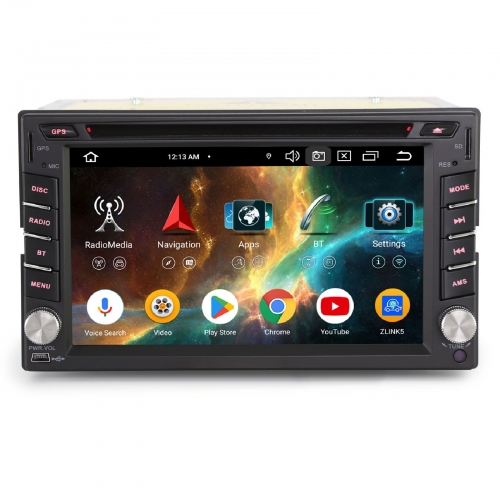 Erisin 4GB+64GB 8 Core Android 16.0 Car Stereo 2 Din GPS Radio for Nissan Wireless CarPlay Android Auto WiFi 4G Bluetooth 5.0 DAB+ DSP CD USB ES6510U