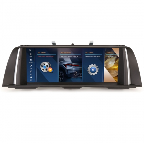 Erisin 10,25" Qualcomm 8 Cœurs 4Go+64Go Android 16 DAB+ Autoradio Navi pour BMW Série 5 F10/F11 2010-2012 CarPlay Android Auto WiFi Bluetooth ES3910I
