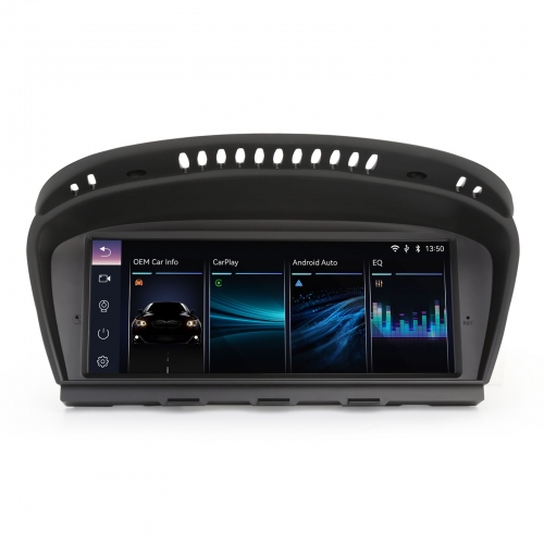 Erisin 8.8" Head Unit Linux for BMW E60 E61 E63 E64 E90 E91 E92 E93 2005-2008 Sat Nav Wireless CarPlay Android Auto Bluetooth Wifi USB iDrive ES2360C