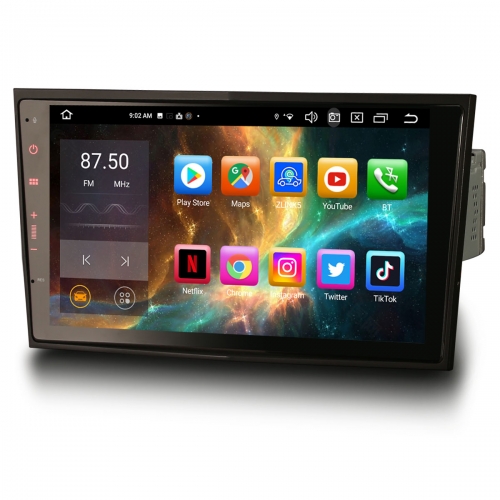 Erisin 8" IPS 8 Cœurs 64Go Android 14 Autoradio DAB+ Navi pour Opel Corsa Astra H Combo Antara Zafira CarPlay Android Auto WiFi Bluetooth 5.0 ES8508P