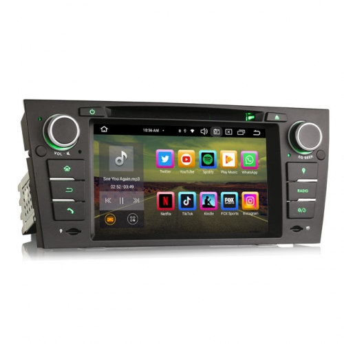 Erisin 8 Core Android 16 4GB+64GB Head Unit DAB+ Sat Nav for BMW 3 Series E90 E91 E92 E93 M3 CarPlay&Android Auto WiFi 4G DSP CD Bluetooth 5.0 ES8567B