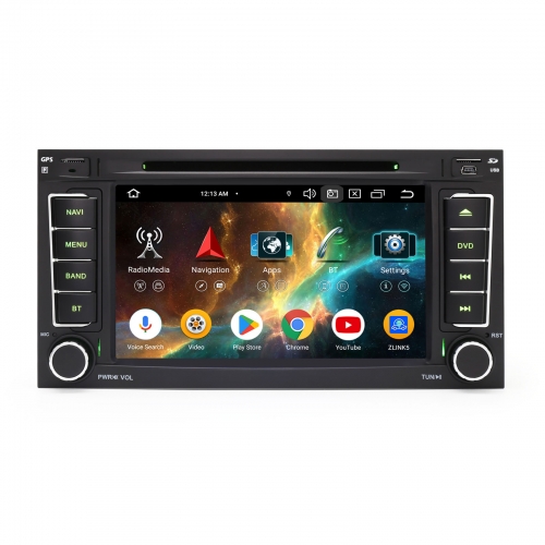 Erisin 4GB+64GB 8 Core Android 16 Head Unit Sat Nav Radio for VW T5 Multivan 2004-2009 CarPlay Android Auto WiFi 4G Bluetooth 5.0 DAB+ CD USB ES6505T