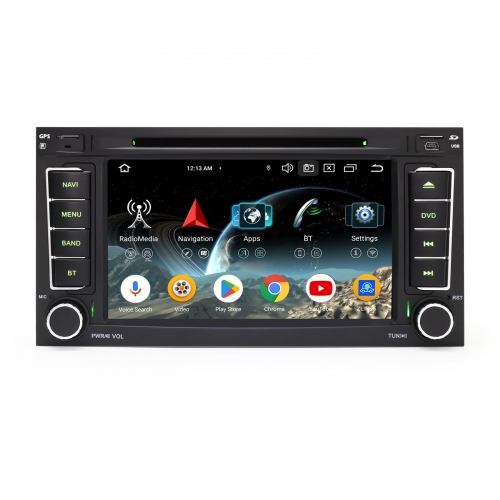 Erisin 4GB+64GB 8 Core Android 16 Head Unit Sat Nav Radio for VW TOUAREG 2004-2010 CarPlay Android Auto WiFi 4G Bluetooth 5.0 DAB+ CD USB DSP ES6556T