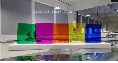 coloful smart film selfadhesive