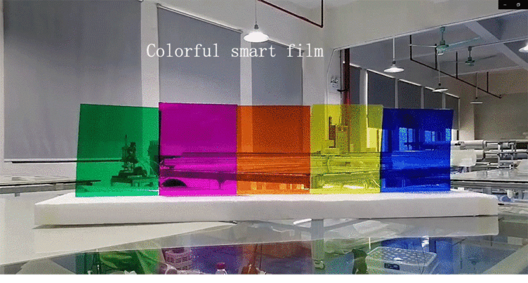 coloful smart film selfadhesive