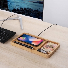 Bamboo Wireless Charger For Mobile Phones