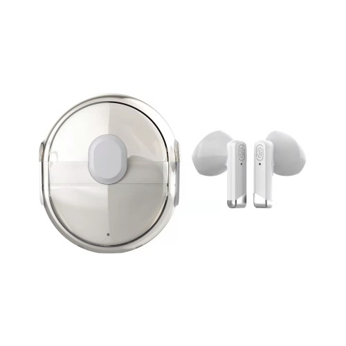 TWS Earbuds With Transparent Case