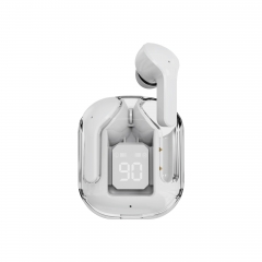Earbuds With Transparent Case