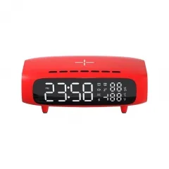 Wireless Charging Clock with Speaker