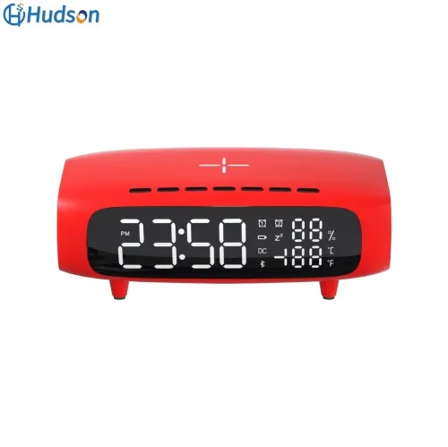 Wireless Charging Clock with Speaker