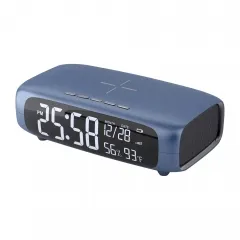 Wireless Charging Clock with Speaker