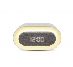 Fabric Bluetooh Speaker With Alarm Clock