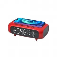 Wireless Charging Clock with Speaker