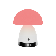 Mushroom Alarm Clock with Soft LED Lights