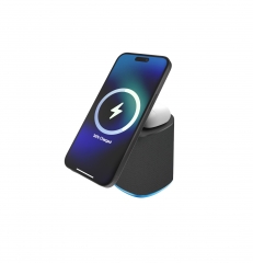 15W Magnetic Wireless Charger &Bluetooth Speaker