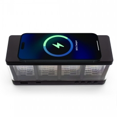 Ambient Fantastic Panel Alarm Clock With 15W Wireless Charger