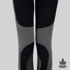 Move with Your Body High-Rise Washed Yoga Tights in Black Move with Your Body