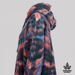 Out of Fire Tie-Dye Cotton Hoody