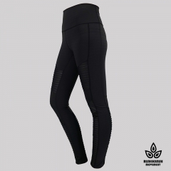 Movement Stretchy High-Rise Tights with Blocks on Legs