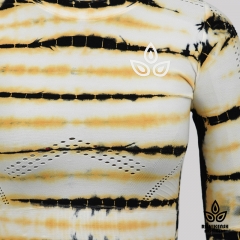 Black/ Yellow Amazing Tie-Dye Top