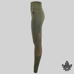 High-Rise Yoga Tights in Light OLive