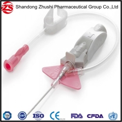 Detaining Needle/IV Catheter with Injection Type Disposable Safety