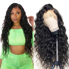 QueenWeaveHair Deep Wave Curly Hd Lace Front Wigs For Sale