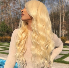 QueenWeaveHair 3 Bundles Honey Blonde Body Wave Hair For Sale