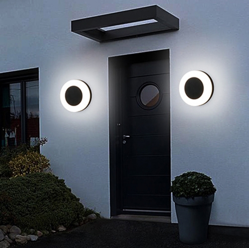 12W Ceiling Dusk to Dawn Outdoor Wall Front Door Porch Lights