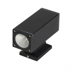 LED Outdoor Wall light/Garden Light Square 10W 2x10W IP54 Black