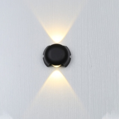 LED Outdoor Wall light/Garden Light up and down 2W/4W/6W IP54 Black