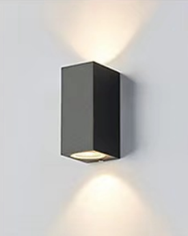 Exterior Wall Sconce Lighting Garden IP54 Black