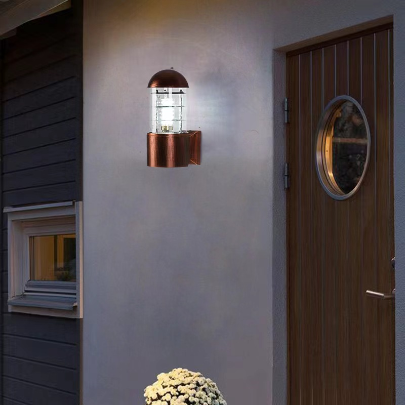 LED Outdoor Wall Lamp IP54 Black