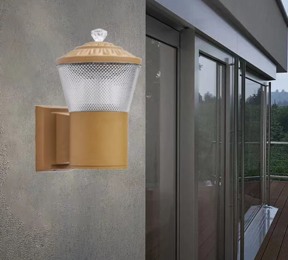 LED Outdoor Wall light/Garden Light Square IP54 Black