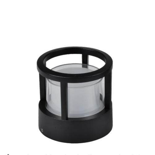 LED POST LIGHT /Garden Light Acrylic post light Pillar head light round IP54 Black