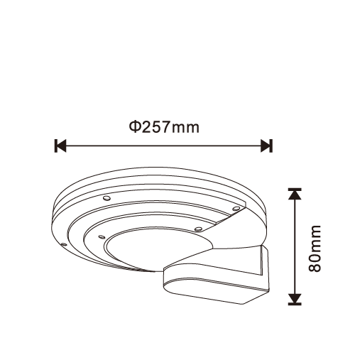 Solar light Outdoor Wall Mount Lighting Fixtures